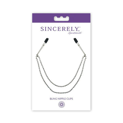 Sportsheets Sincerely, Sportsheets Bling Nipple Clips