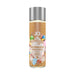 Bottle of JO Candy Shop Butterscotch flavored water-based personal lubricant with colorful candy illustrations on label.