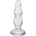 Crystal Jellies Novice Pop Plug 4 Inch Clear