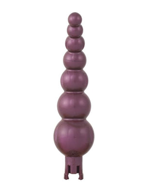 Purple beaded attachment designed for the Eroscillator 2 sexual wellness device.