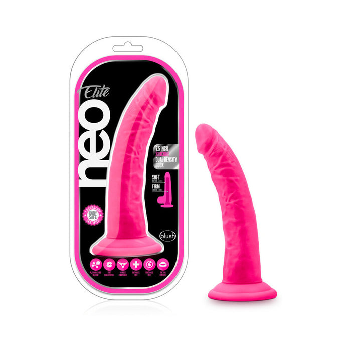 Neo Elite - 7.5in Silicone Dual Density Cock