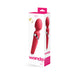 Packaging of the Wanda Rechargeable Wand in pink and white with product image and branding details.