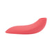 Pink silicone We-Vibe Melt clitoral suction stimulator with smooth curved design and rounded mouthpiece.