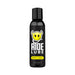 Black bottle of Ride Lube Booty Buzz with yellow devil logo and bold white text on label, 4.2 oz size.