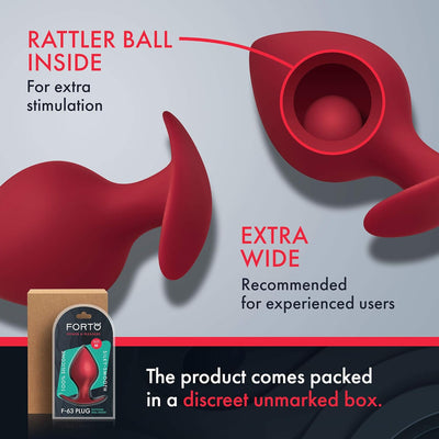 FORTO F-63 Rattler Spade Red Small