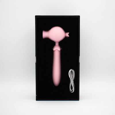 Natalie's Toy Box Lick N' Stick Clit Flicker & G-spot Vibe - Pink