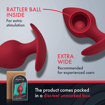 FORTO F-63 Rattler Spade Red Small