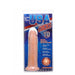 Realistic 10-inch Ameriskin dildo without balls in light flesh tone with suction base, packaged in patriotic USA-themed box.