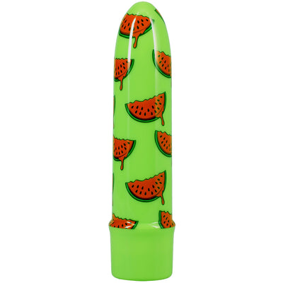 Goodhead Buzz Buddies 5 Inch Muti-Speed Vibe Watermelon Lime Green