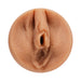 Vanilla-colored realistic ULTRASKYN stroker molded from Julia Ann with detailed texture and lifelike design.
