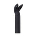 Black silicone dual-prong sleeve attachment for Evolved Four Play Kit with soft, flexible bunny ear design.