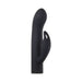 Black silicone dual-stimulation sleeve attachment for Evolved Four Play Kit with curved and textured design.