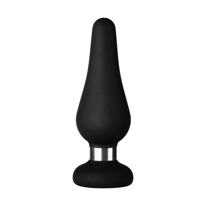 F-21 Butt Plug, Medium Black - product view 2
