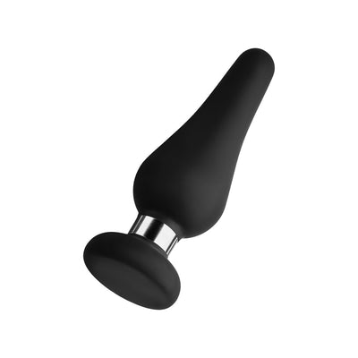 F-21 Butt Plug, Medium Black - product view 3
