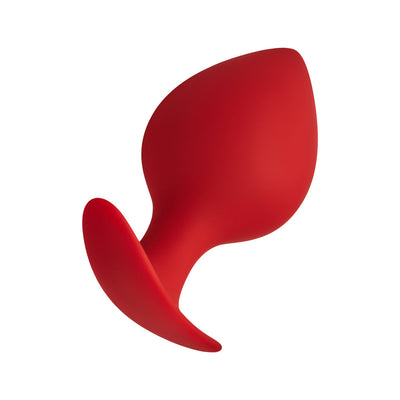 F-60 Spade Butt Plug, Red Medium - product view 4