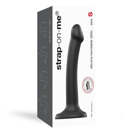 Strap On Me Silicone Bendable Dildo Small - Black