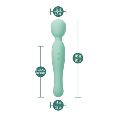 Blush Collection Amelia Massage Wand Seafoam
