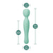 Blush Collection Amelia Massage Wand Seafoam