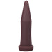 Tantus Inner Band Trainer Firm in oxblood, sleek tapered silicone design for gradual stretch and comfort.