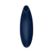 Sleek navy blue We-Vibe Melt clitoral suction stimulator with smooth silicone finish and oval mouthpiece.