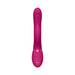 Pink rechargeable silicone vibrator with triple motors and multiple control buttons on the handle by Vive.