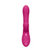Pink Vive Tani triple-motor rechargeable silicone vibrator with textured shaft and control buttons.