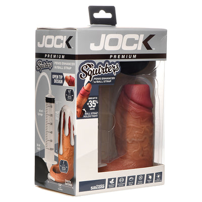 Jock Enhancers Squirting Silicone Penis-Med