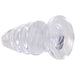 Crystal Jellies Anal Twist 6 Inch Clear