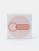 Compact pink Iroha Svr Ring vibration device displayed in minimalist white and pink packaging.