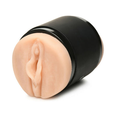 Curve Novelties Mistress Mini Double Stroker Mouth & Pussy - Light