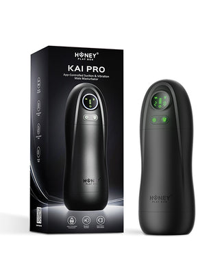 Kai Pro App-Controlled Sucking & Vibrating Male Masturbator