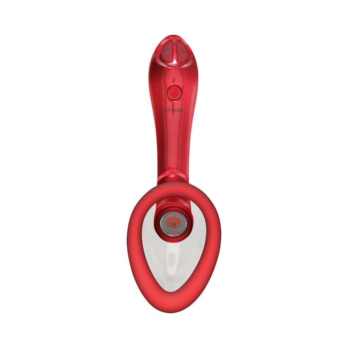 Bloom Intimate Body Automatic Vibrating Rechargeable Pump Limited Edition - Red