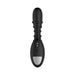 Black studded vibrating massager with ergonomic handle and control buttons, designed for targeted stimulation.
