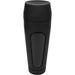 Black cylindrical male stroker with a hard outer case and a removable cap for discreet storage and cleaning.
