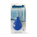 Boneyard Skwert Large 11 oz blue bulb douche kit with three clear interchangeable wands on water-themed packaging