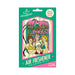 Wood Rocket air freshener with a colorful cartoon design of four older women in swimsuits and fresh rose scent label.