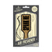 Wood Rocket Spank Me Paddle shaped air freshener with sandalwood scent in gray packaging with hanging string.
