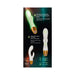 You2toys Glow-in-the-dark Rabbit Vibrator showing flexible shaft, clitoral stimulator, magnetic USB charger, and glowing feature details.