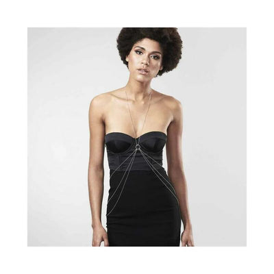 Bijoux Indiscrets Magnifique Collection 8 Body Chain - Silver