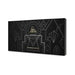Black rectangular box packaging with gold and silver geometric Art Deco designs and Bijoux Indiscrets Magnifique Collection branding.