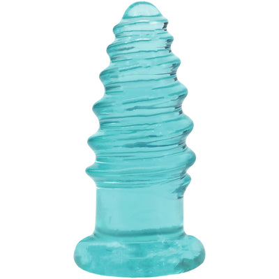 Crystal Jellies Anal Twist 5 Inch Teal