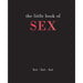 Cover of The Little Book of Sex with black background and bold red and white text reading hot hot hot