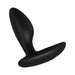 Black silicone We-Vibe Ditto+ remote-controlled vibrating anal plug with ergonomic curved design and smooth finish.