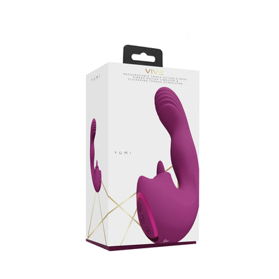 Vive Yuki Rechargeable Dual Motor G-spot Vibrator With Massaging Beads Vive Yuki Rechargeable Dual Motor G-spot Vibrator With Massaging Beads