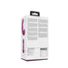 Packaging box of Vive Yuki rechargeable dual motor G-spot vibrator in pink with product details and usage instructions.