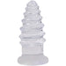 Crystal Jellies Anal Twist 6 Inch Clear