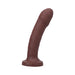 Cream-colored small realistic dildo with detailed texture and a suction base, designed for a lifelike experience.