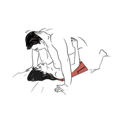 Liberator Wedge Positioning Aid Décor Velvet