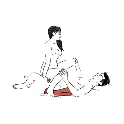 Liberator Wedge Positioning Aid Décor Velvet