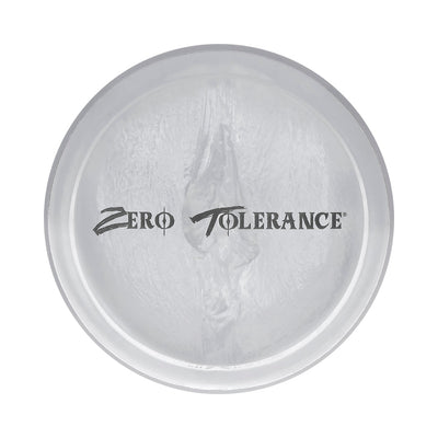 Top view of the clear Zero Tolerance The Clear Choice Stroker with visible textured interior and logo on the cap.